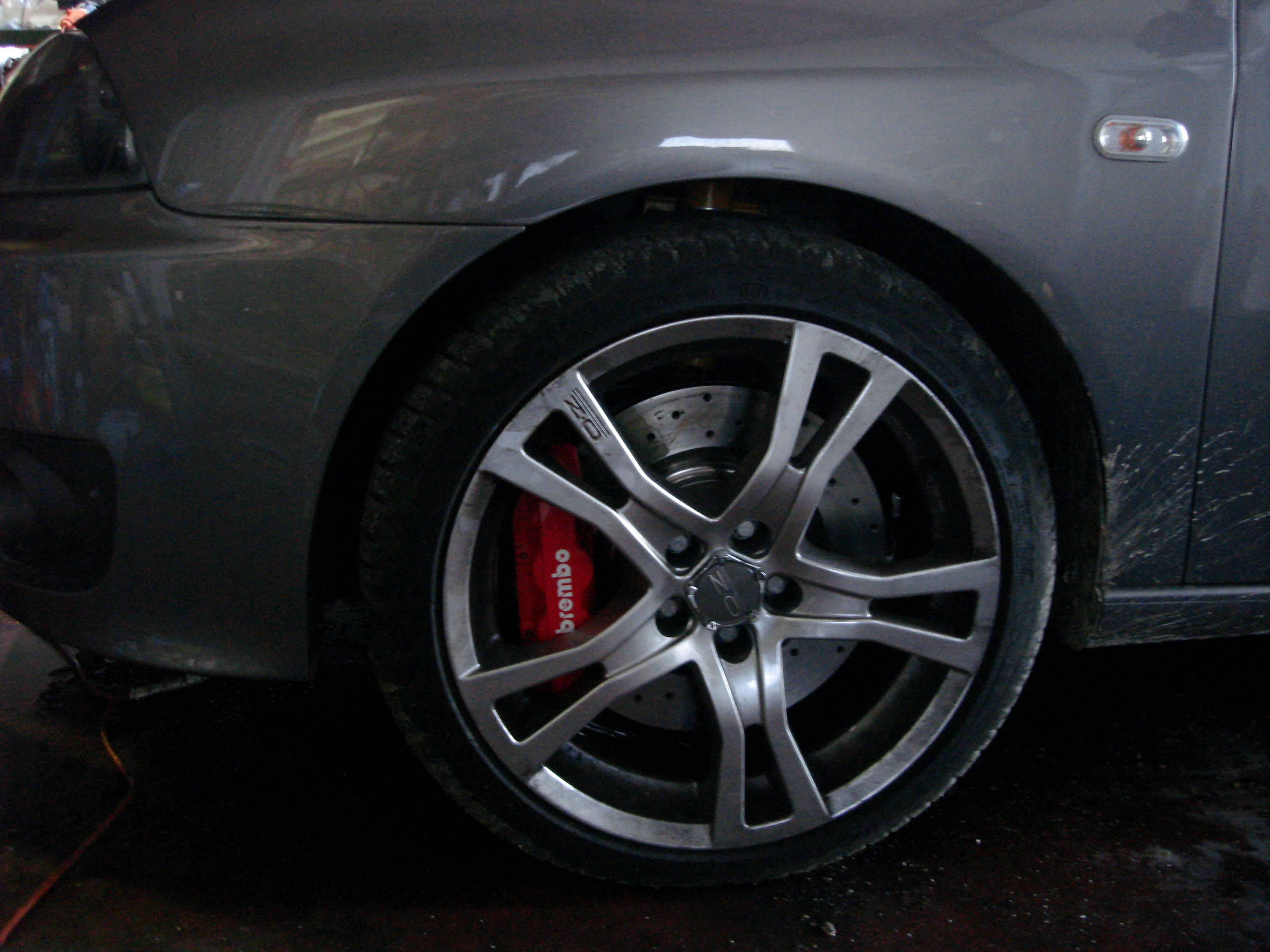 HyperBrake Motorsport Front 4pot Big Brake Kit without calipers for Seat Ibiza IV 6J for Brembo calipers from Alfa Romeo Mito/Renault clio RS and monoblock brake discs 323x28mm - Image 6